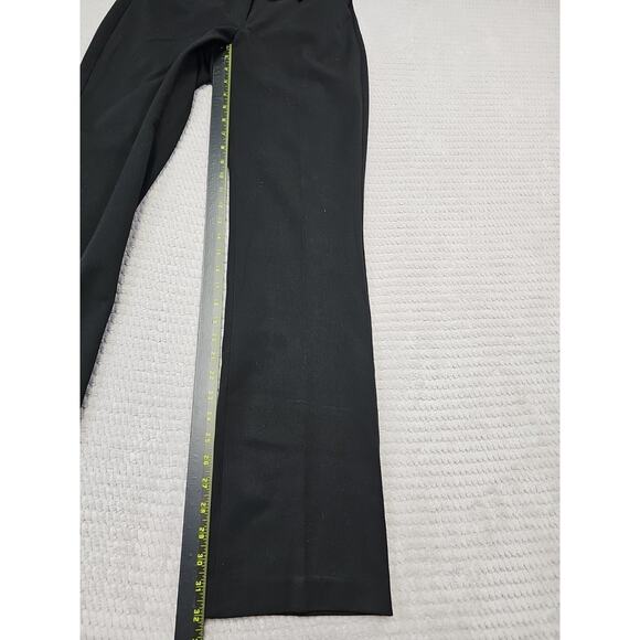 Express Pants Womens 2 R Editor Barely Boot Low Rise Black Dress Pants - Picture 2 of 9